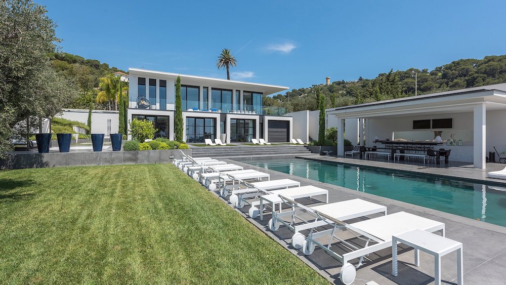 5 French Riviera Holiday Villas for a Summer in Paradise 2026 | Beauchamp Fantastic Contemporary Villa in Cannes