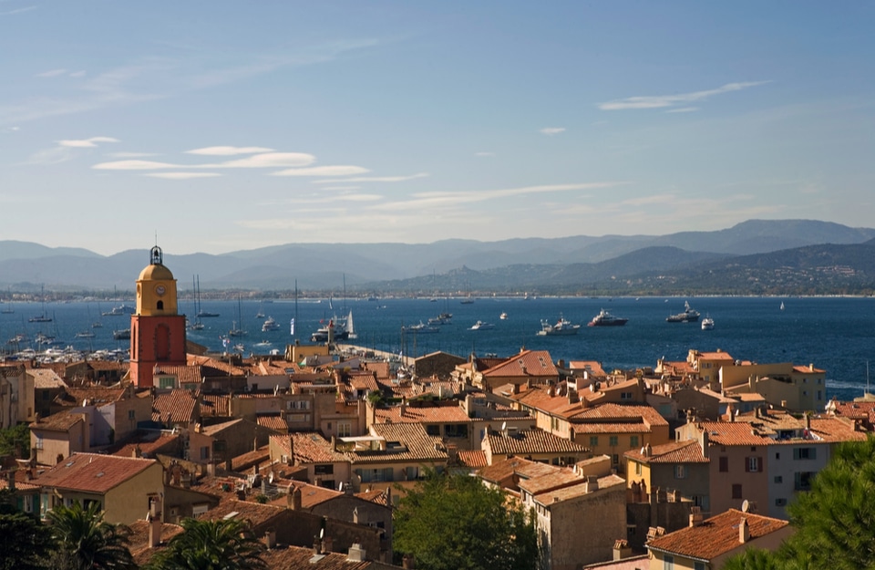 View of St Tropez