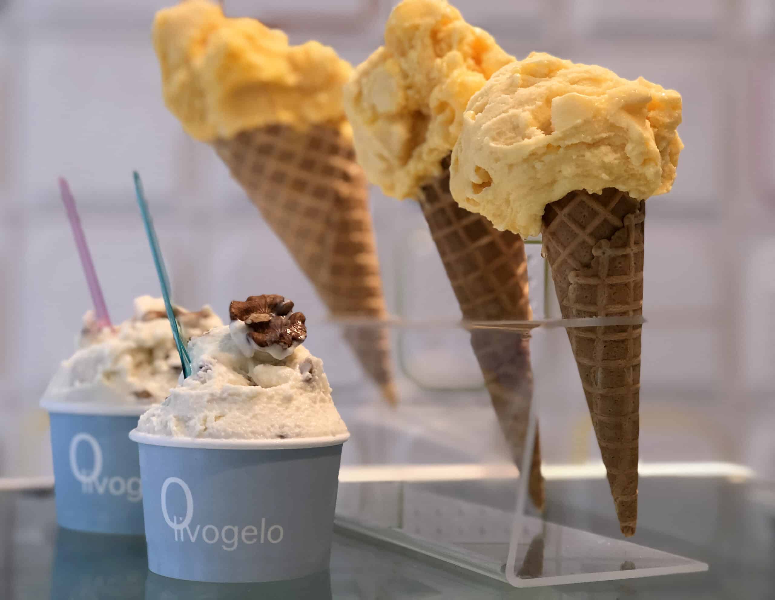 The cool taste of Italy in London 2026 Olivegio, Ice cream, Cone, Summer