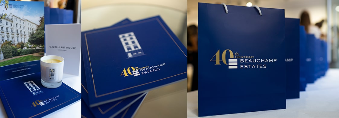 Beauchamp Estates 40th Anniversary Luxe-Brochure