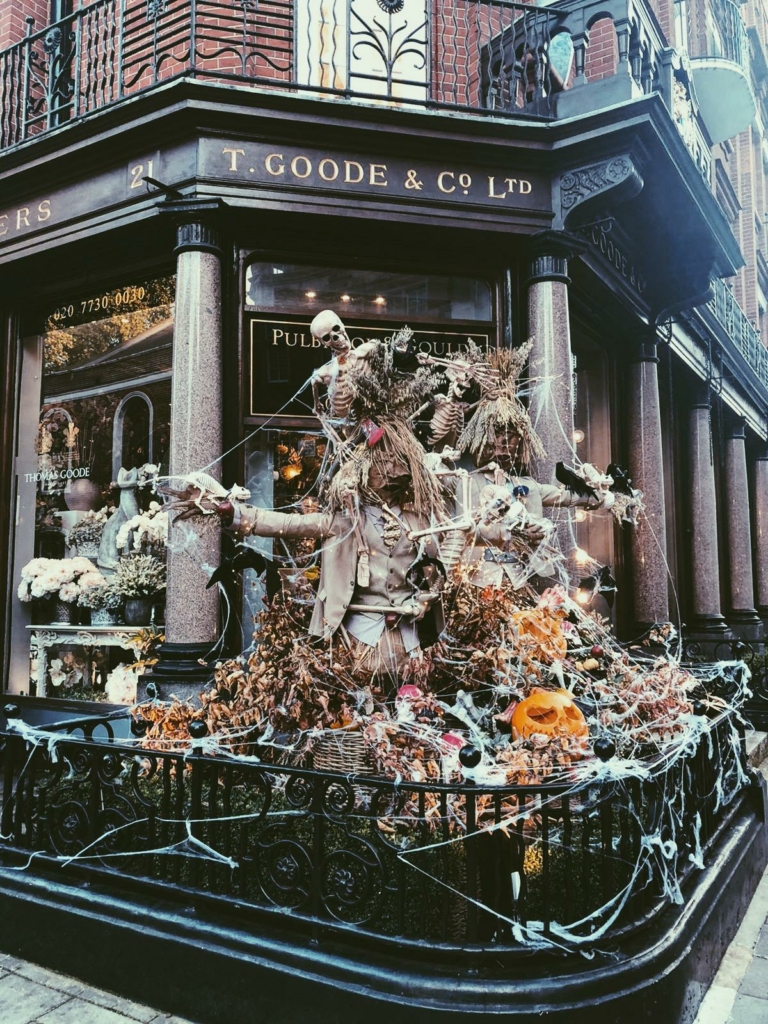 Pulbrook and Gould Halloween Decorations - South Audley Street