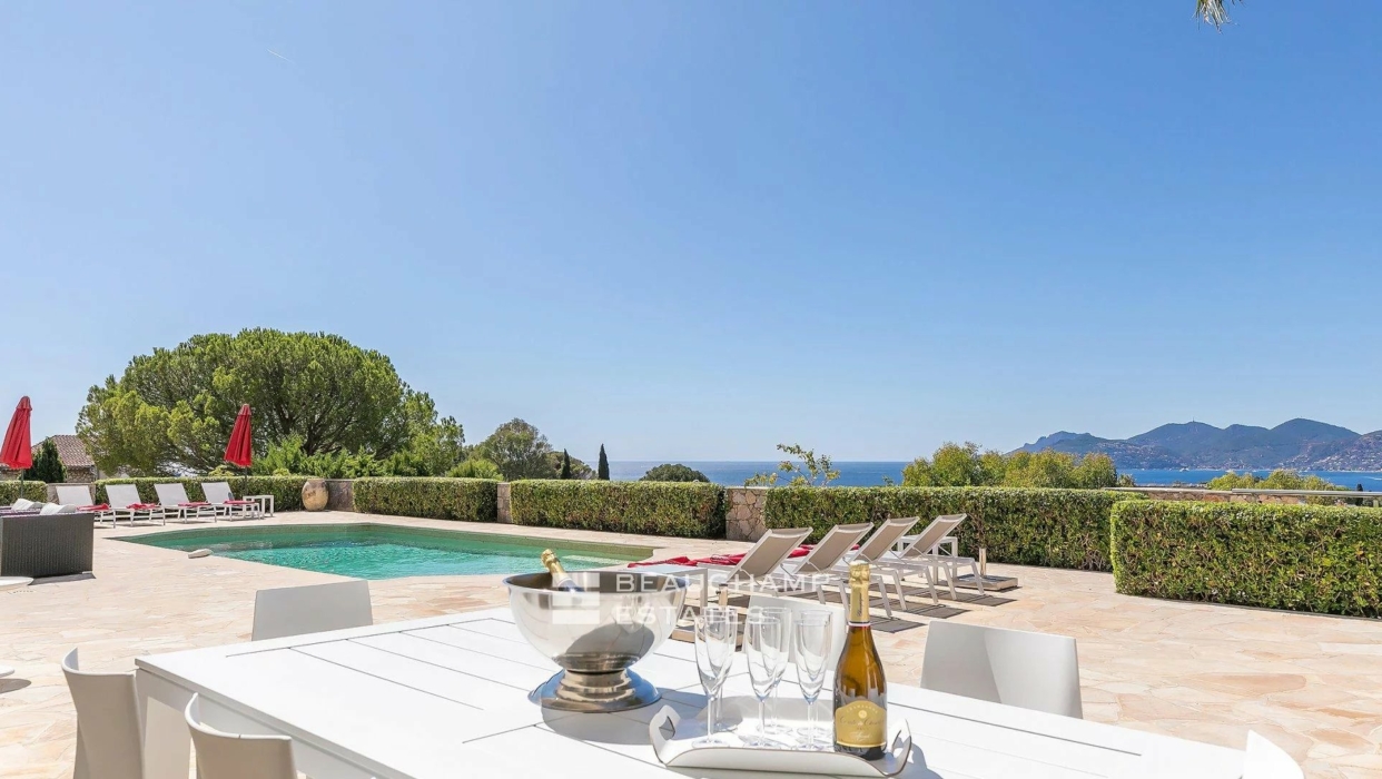Stunning 6 Bedroom Rental Villa in Cannes Croix des Gardes 2024