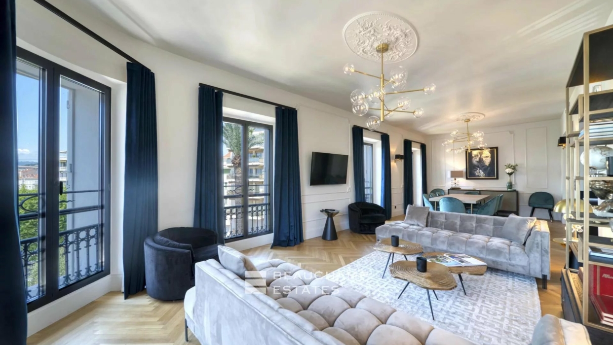 Beautiful apartment in front of the Palais des festivals 2024