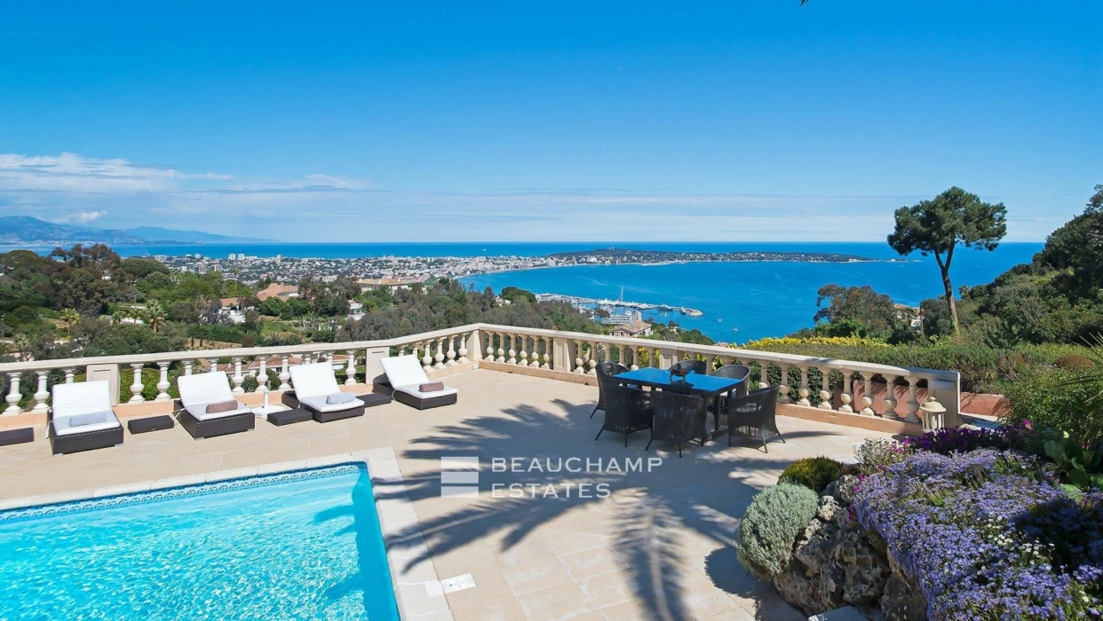 Luxurious 8 Bedroom Villa Super Cannes Sea View 2024