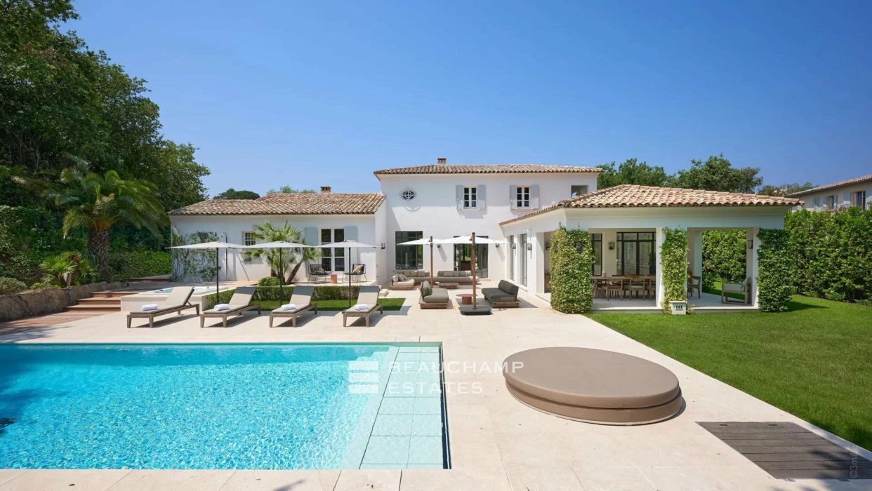 Superb new house for rent in Saint-Tropez, 4 bedrooms, swimming pool and jacuzzi 2024