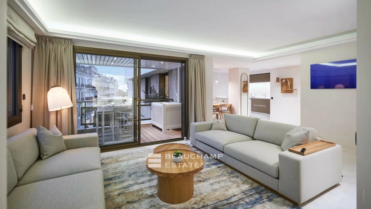 Modern and renovated 3 bedroom apartment - Gray d'Albion Cannes 2024