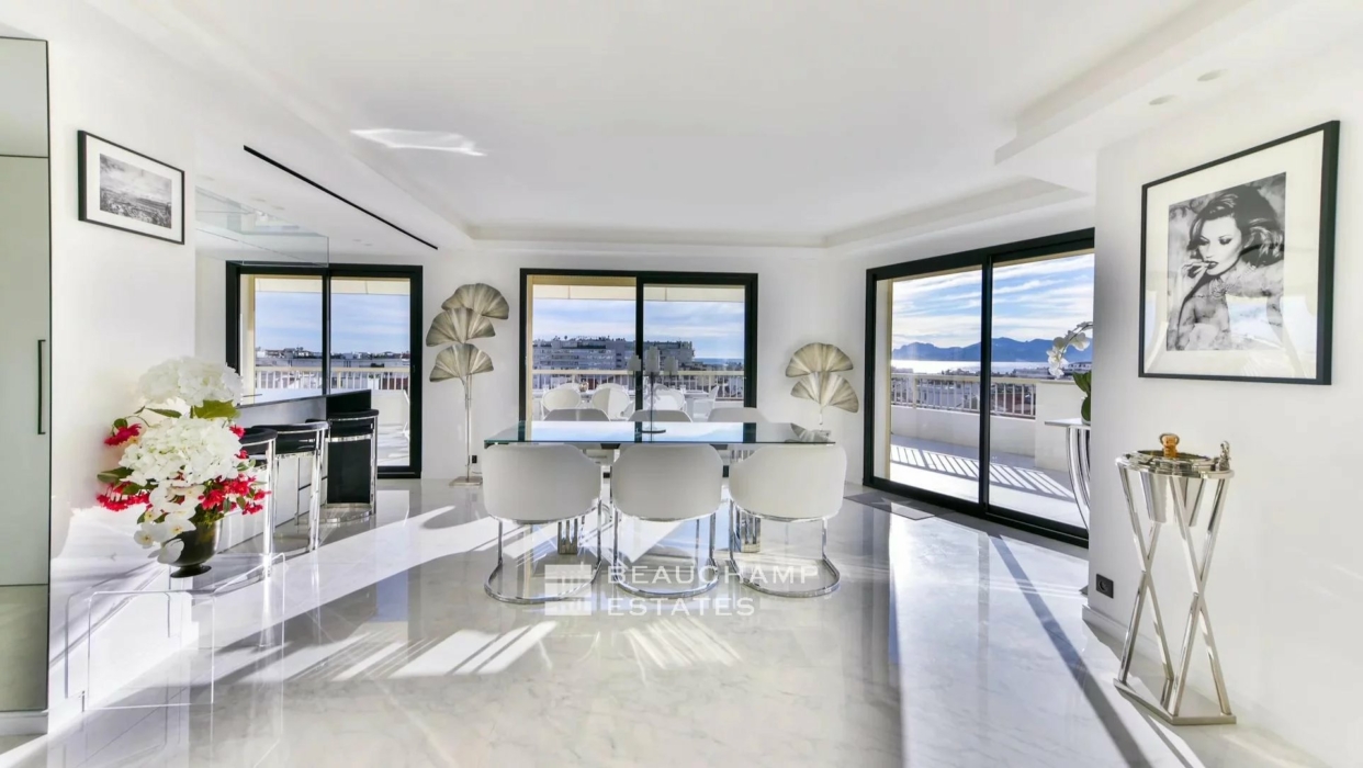 Magnifique Penthouse 4 chambres en suite - Cannes Centre 2024