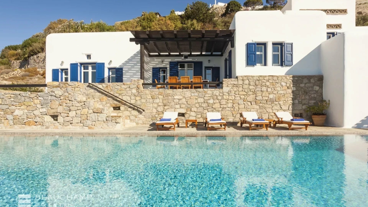 Villa Athena | A beautiful villa facing the Aegean sunset 2024