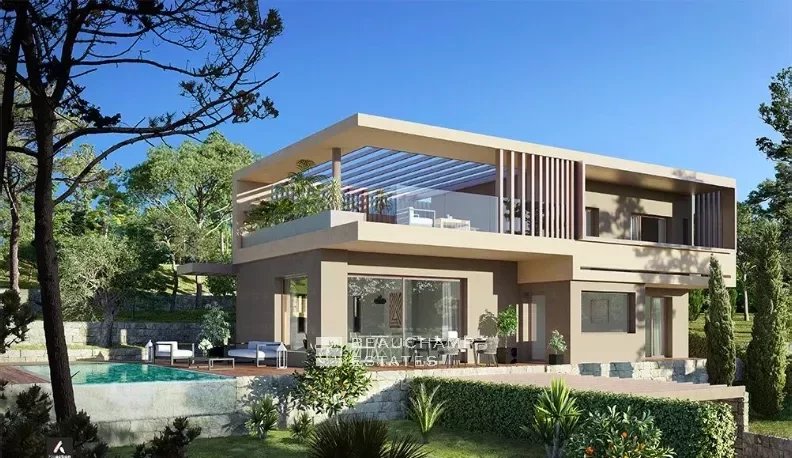 New villa in a prestigious estate 2024