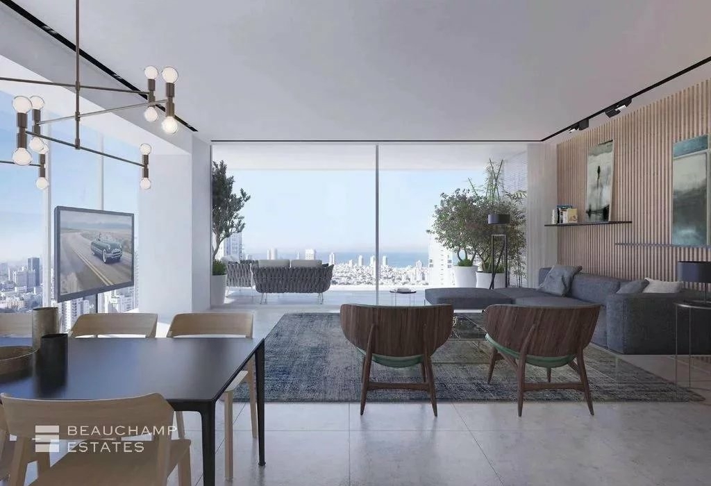 A Stunning apartment in an Elegant Building with Sea and City Views 2024