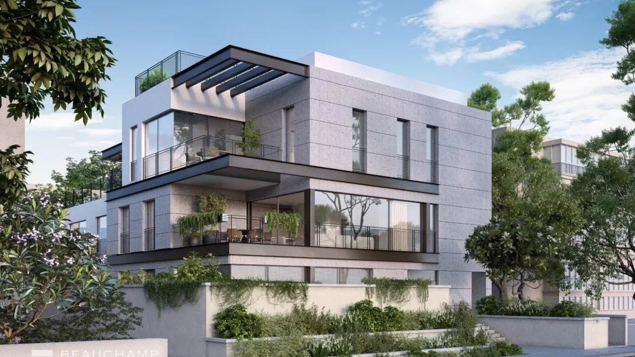 Luxury Garden Apartment in Ramat Hasharon Development 2024