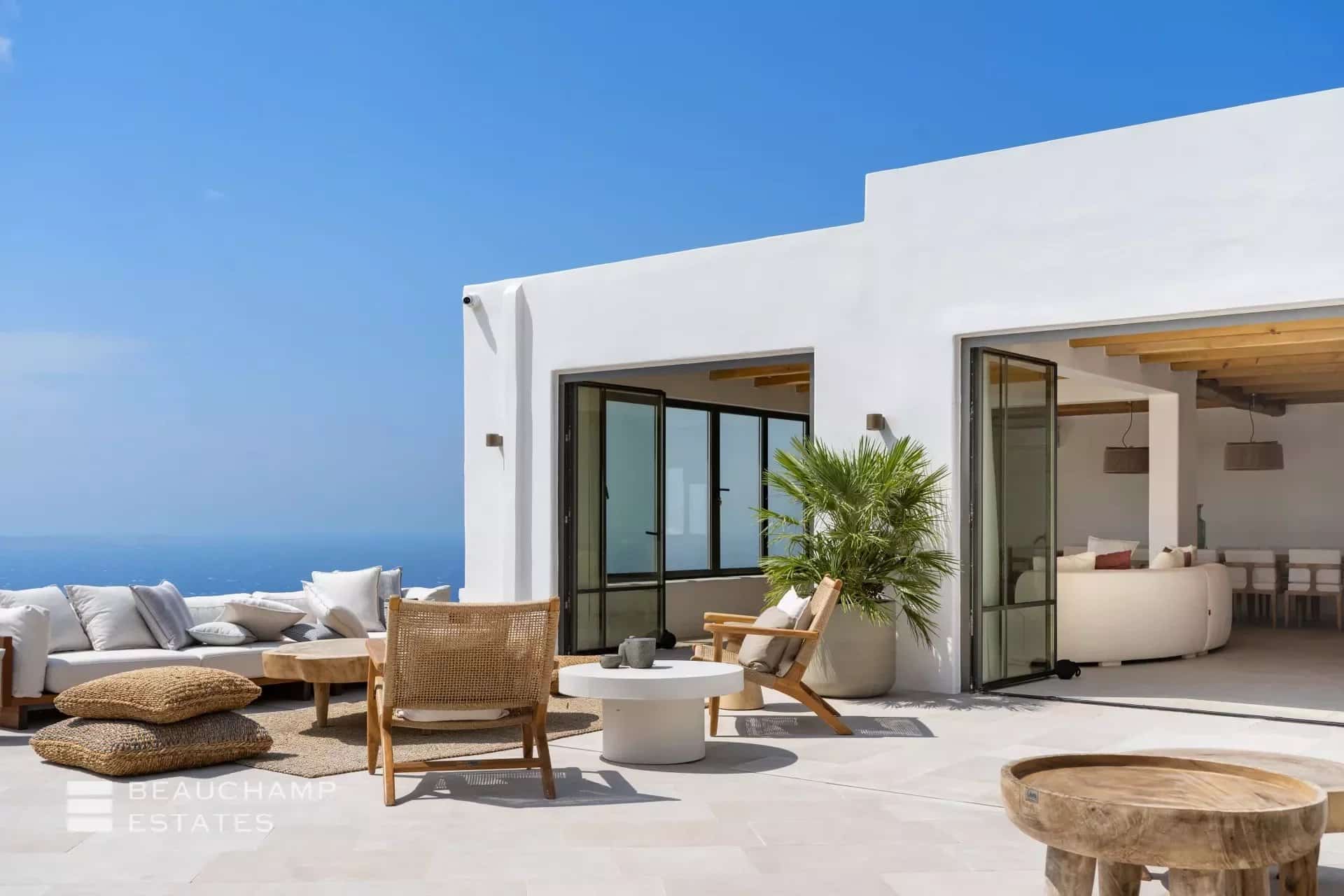 Villa Kyanos - An amazing villa overlooking the Aegean Sea 2024