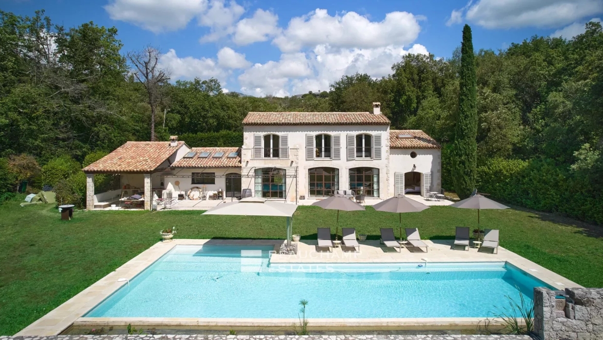 Charming Provençal bastide with 4 bedrooms located in La Colle Sur Loup 2024