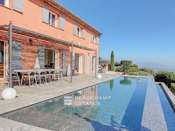 Wonderful property with panoramic view on the hills of Mandelieu 2024