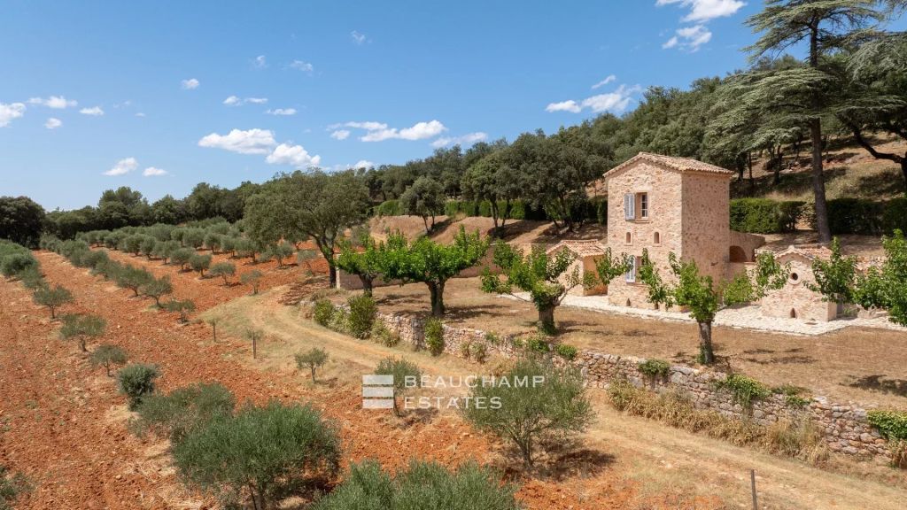 Château with vineyard estate