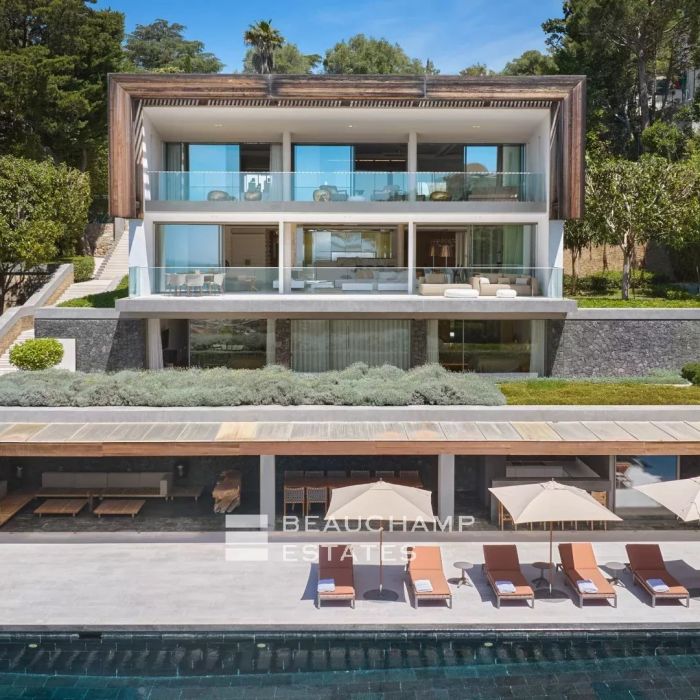 Magnifique villa contemporaine 7 chambres au coeur de Cannes Californie avec piscine et tennis