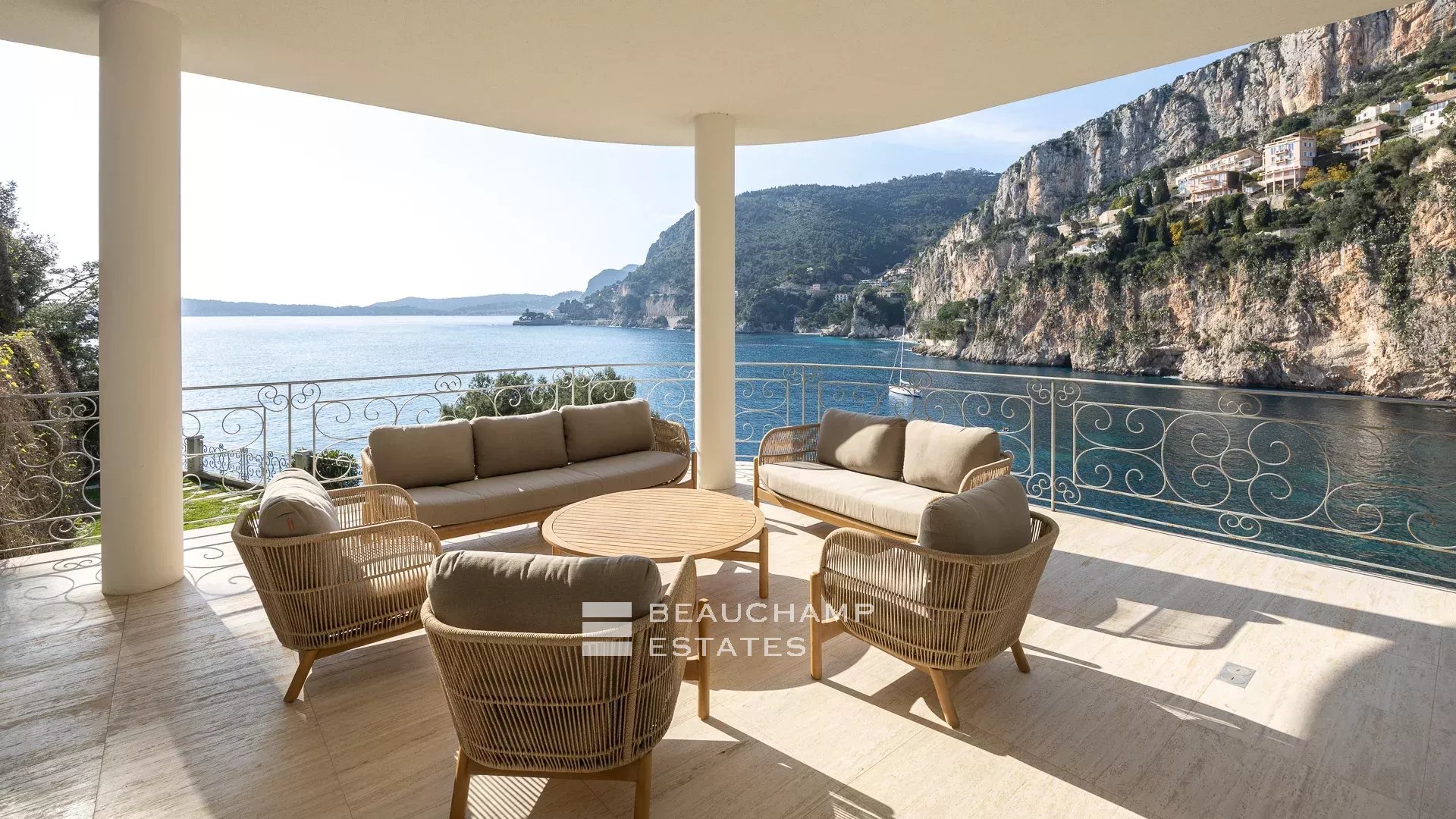 Newly redeveloped waterfront villa Cap d’Ail Newly redeveloped waterfront villa Cap d’Ail