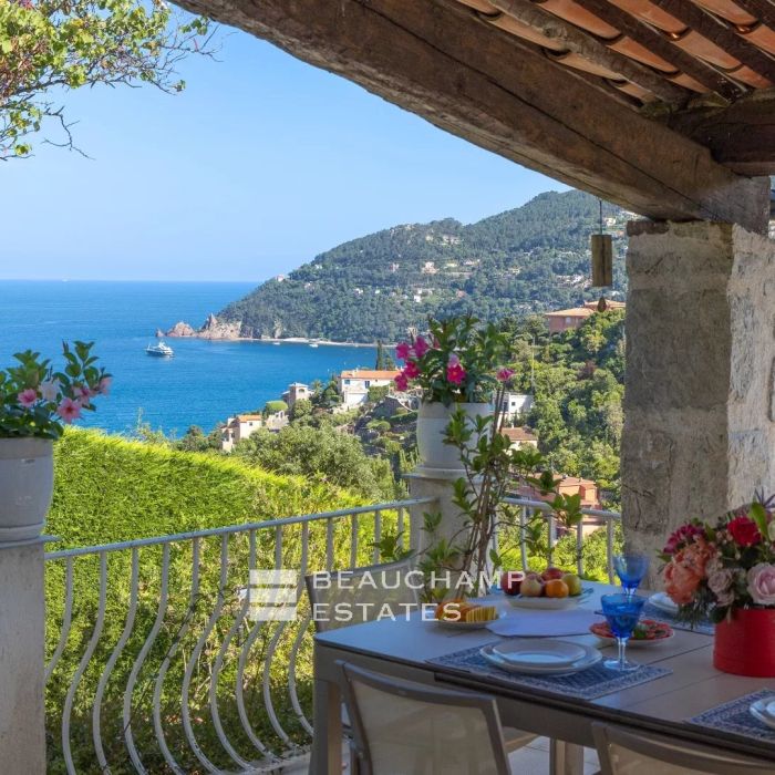 Charmante villa provençale avec vue mer et montagnes