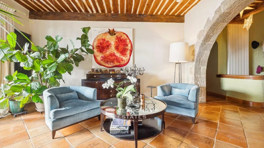 Stone bastide with sea view – Cabris