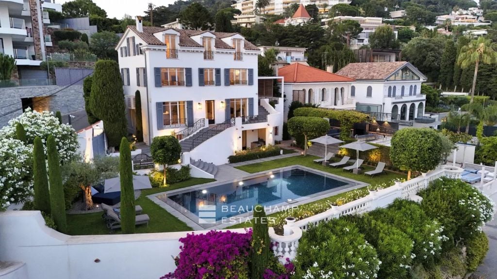 Cannes Californie 6 bedrooms villa with a sea view