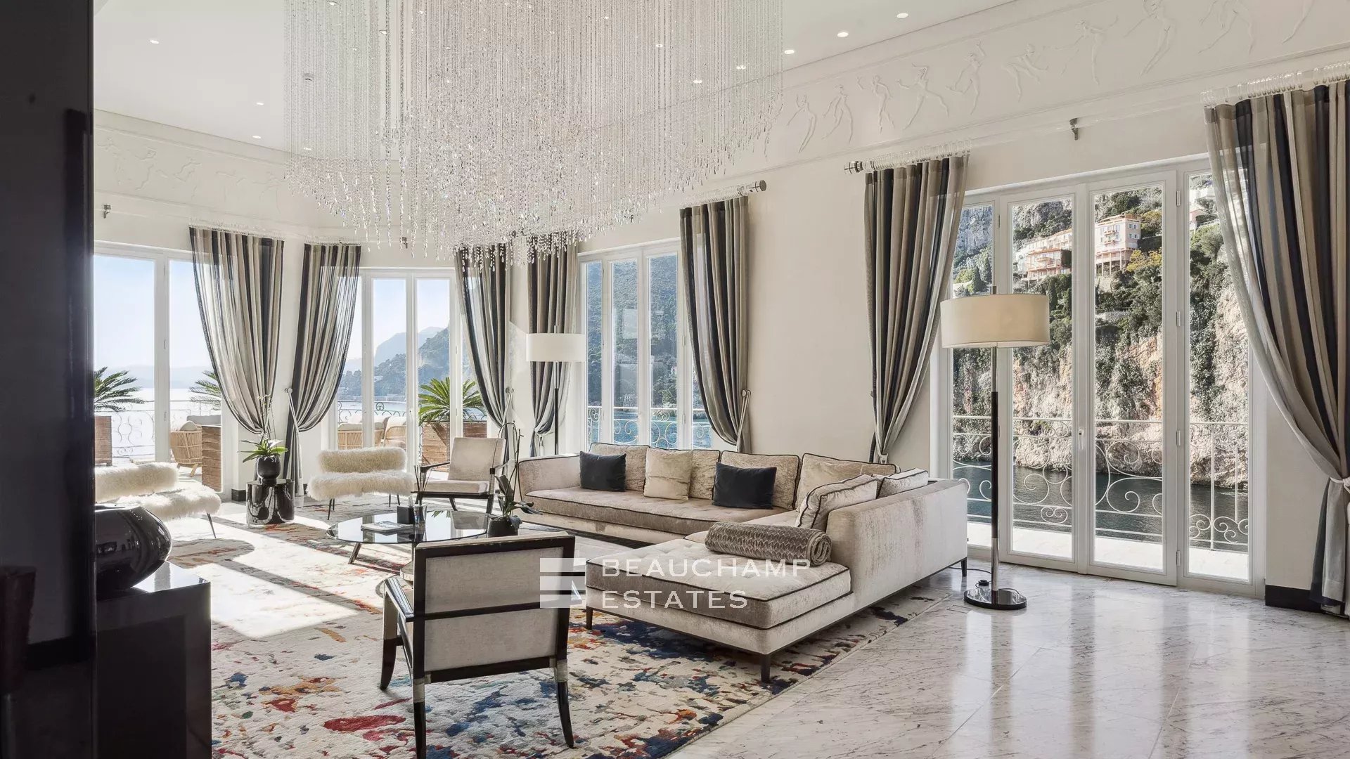 Newly redeveloped waterfront villa Cap d’Ail Newly redeveloped waterfront villa Cap d’Ail