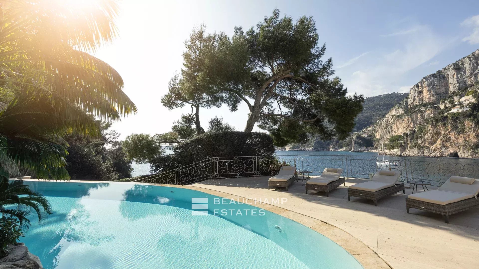 Newly redeveloped waterfront villa Cap d’Ail Newly redeveloped waterfront villa Cap d’Ail