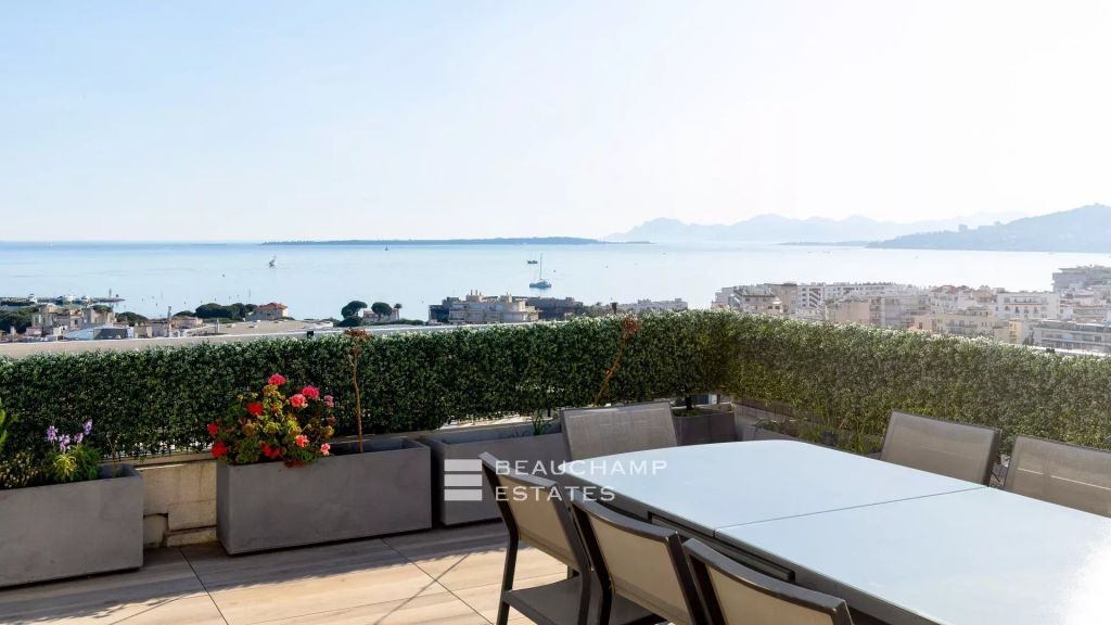 Antibes – penthouse with panoramic sea view