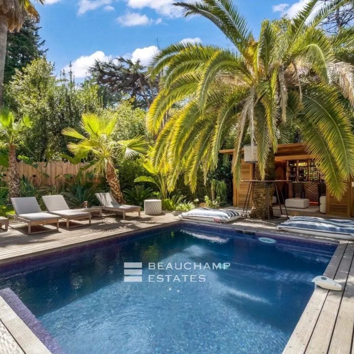 Cannes Montfleury – villa with swimming pool