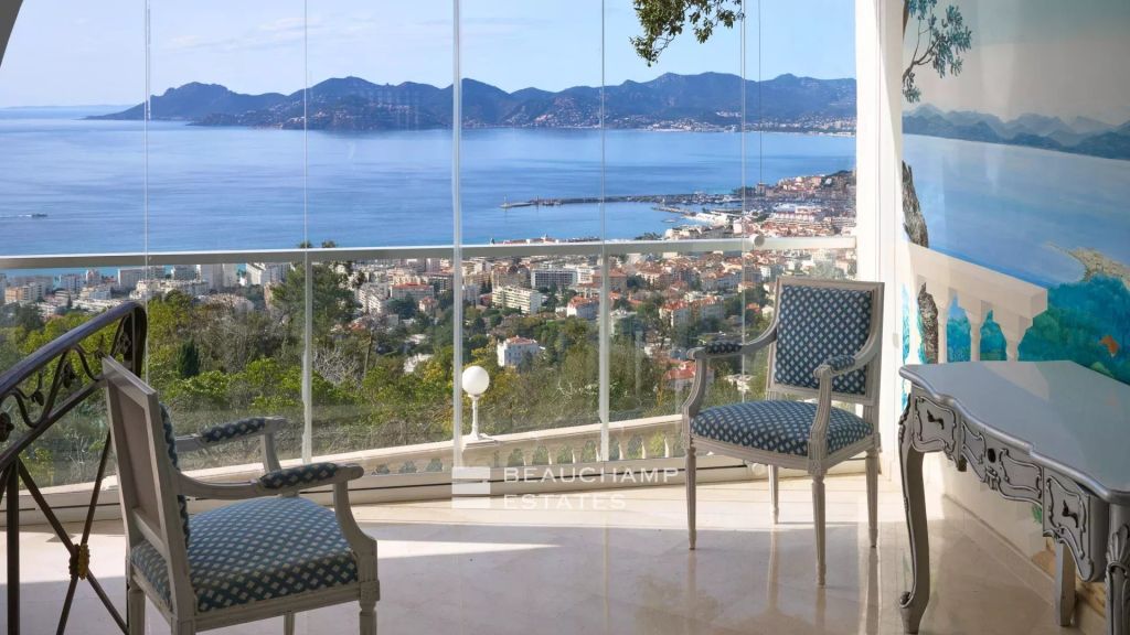 Cannes California – Villa with panoramic sea view