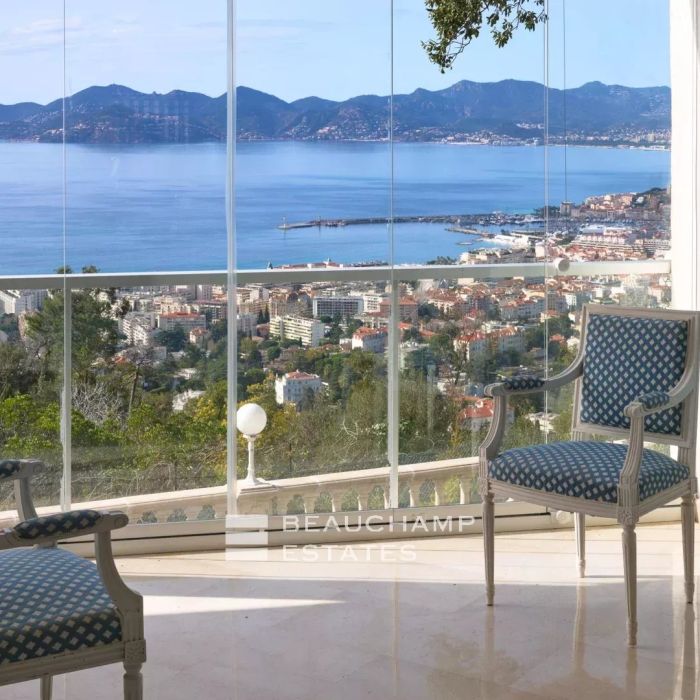 Cannes California – Villa with panoramic sea view