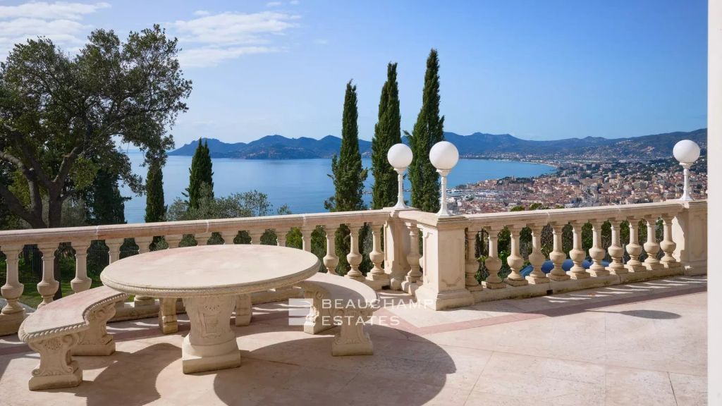 Cannes California – Villa with panoramic sea view