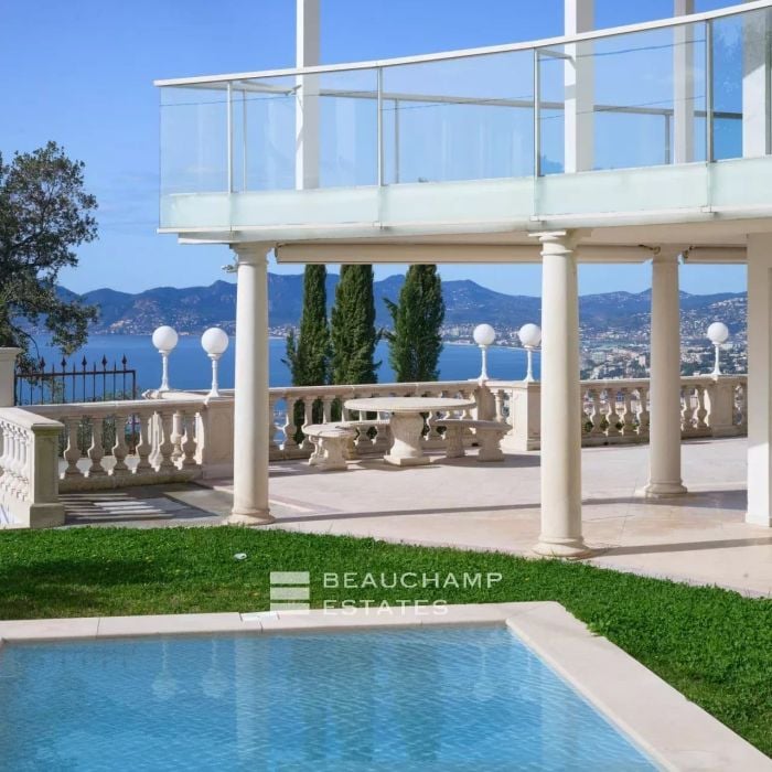 Villa vue mer panoramique – Cannes californie