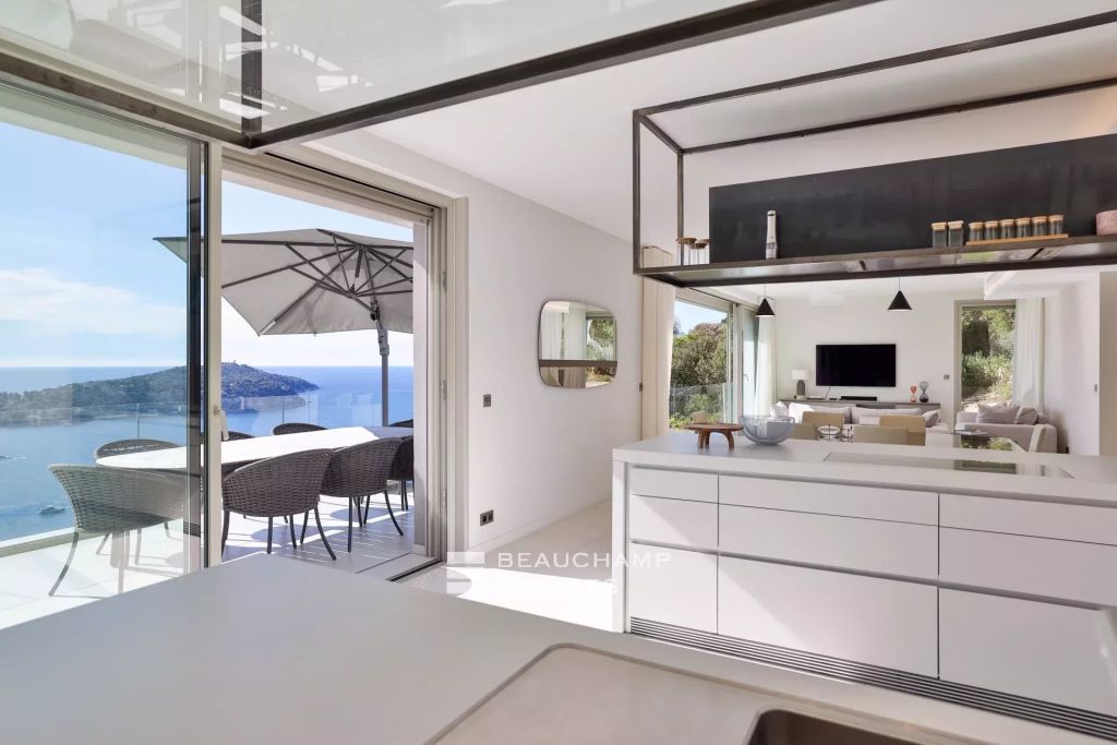 Contemporary 5-bedroom villa with panoramic sea siew – Villefranche-sur-mer