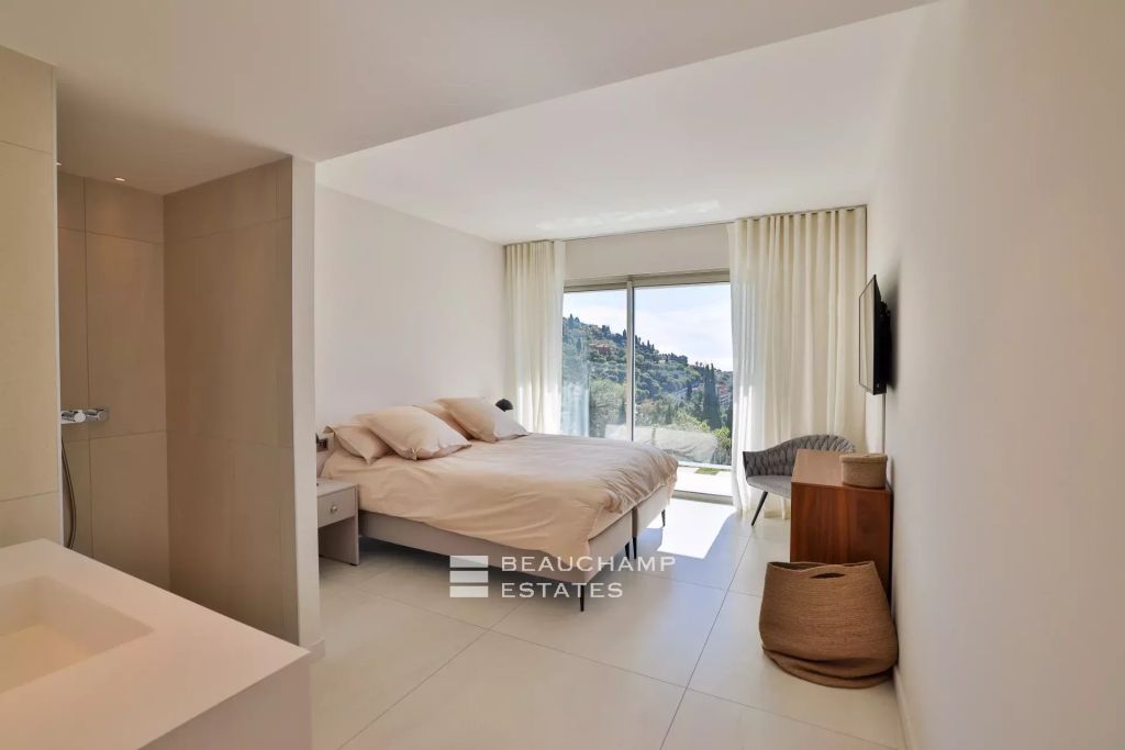Contemporary 5-bedroom villa with panoramic sea siew – Villefranche-sur-mer