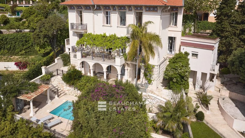 Exclusive – Belle Époque Villa with 6 bedrooms and panoramic sea view – Cap d’Ail