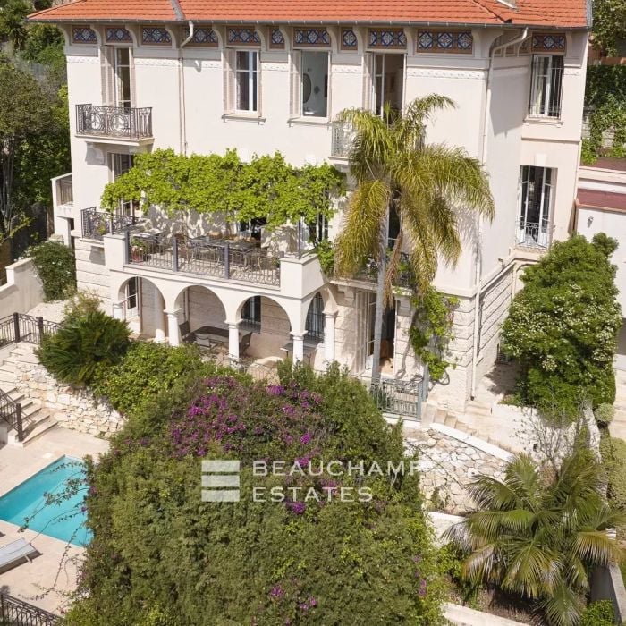Exclusive – Belle Époque Villa with 6 bedrooms and panoramic sea view – Cap d’Ail