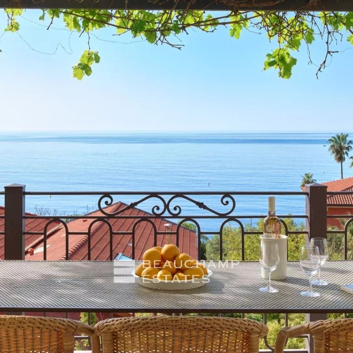 Exclusivité – Villa Belle Époque 6 chambres vue mer panoramique – Cap d&rsquo;Ail