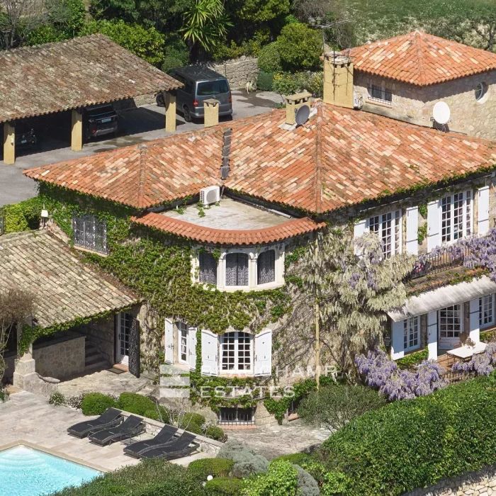 Provençal country house with panoramic sea view