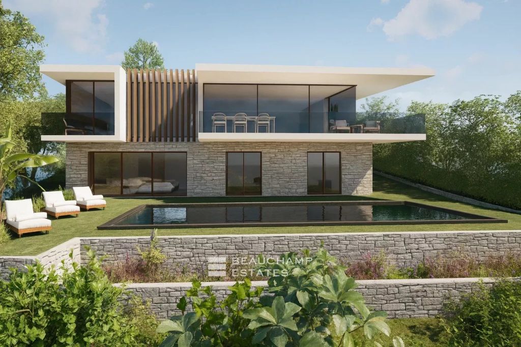 Provencal villa to renovate with panoramic sea view