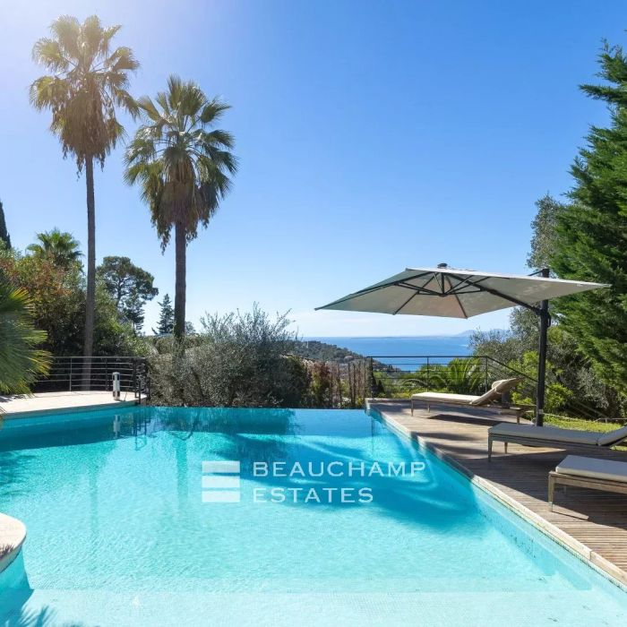 Exclusivité – Villa moderne dans un Domaine privé – Villefranche-sur-mer