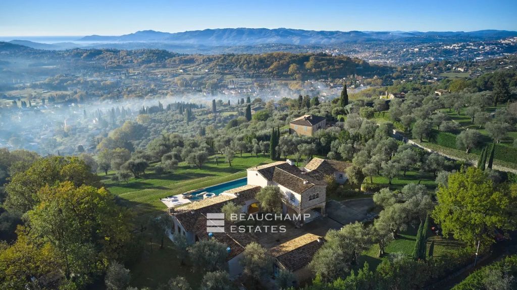Unique sea view Bastide with Olive grove