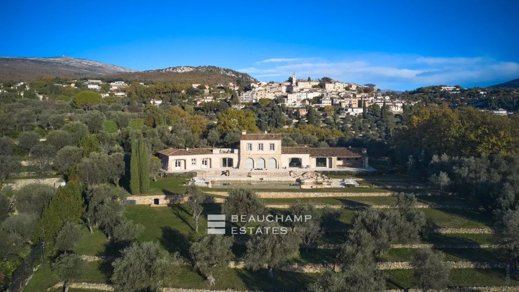 Unique sea view Bastide with Olive grove