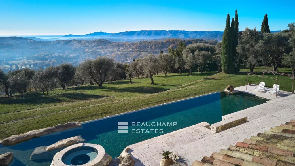 Unique sea view Bastide with Olive grove