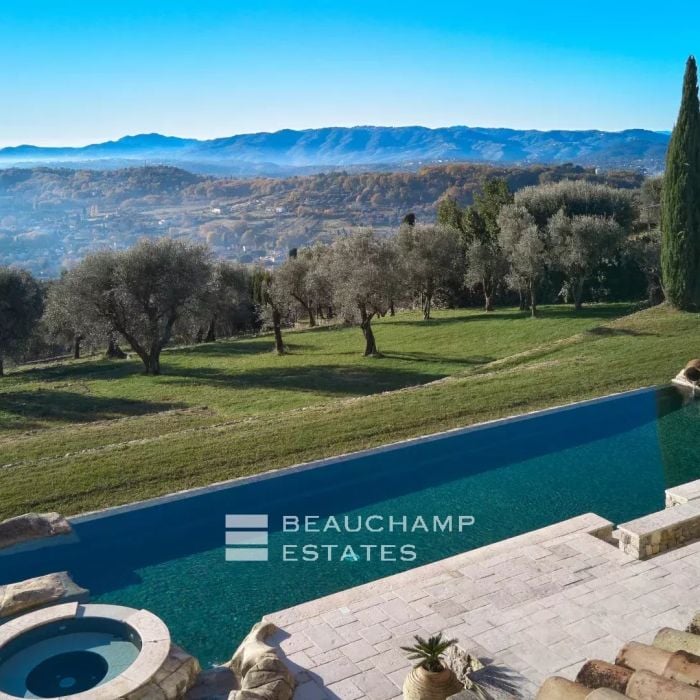Unique sea view Bastide with Olive grove