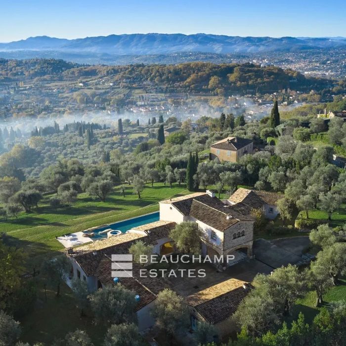 Unique sea view Bastide with Olive grove