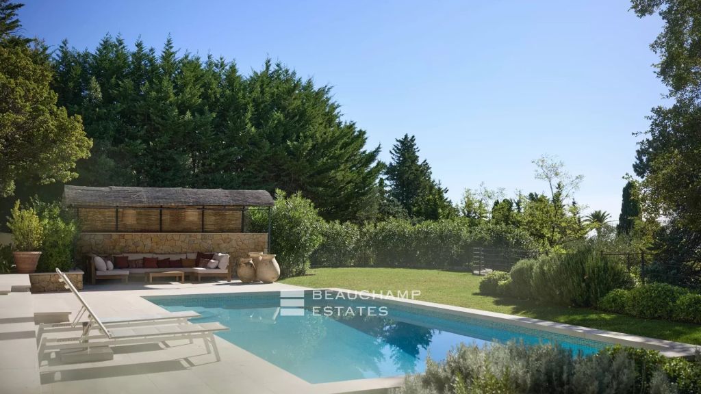 4-bedroom neo-Provençal villa in Châteauneuf-Grasse
