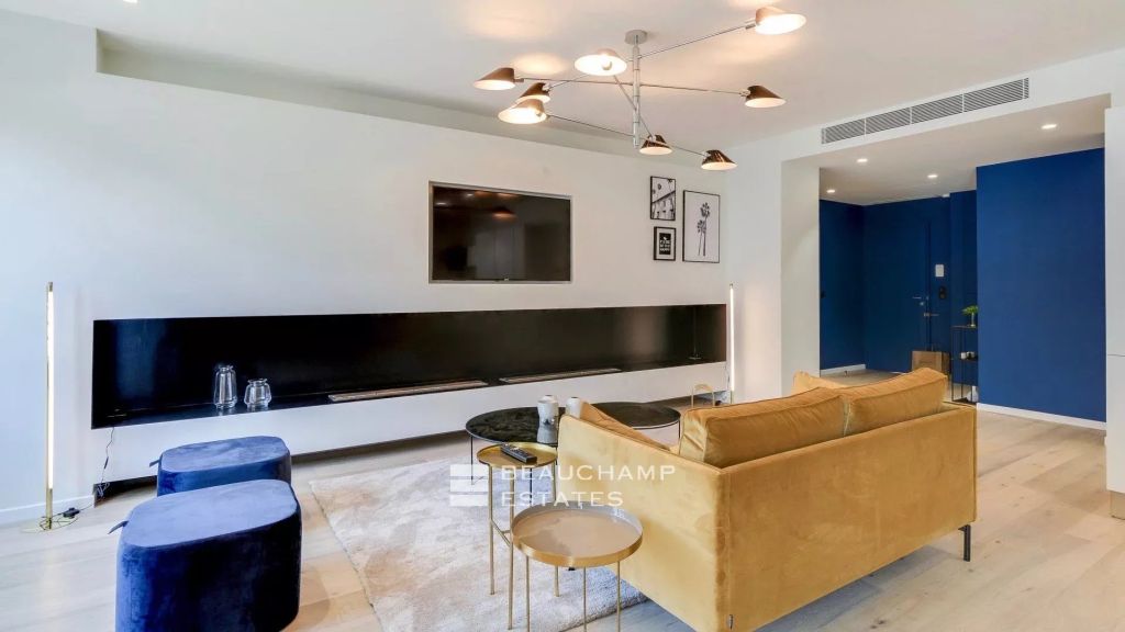 Cannes close to Croisette – Design 4 bedrooms Apartment