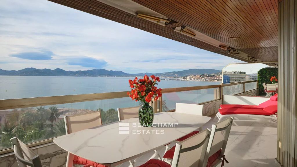 Cannes Croisette – appartement avec vue mer panoramique