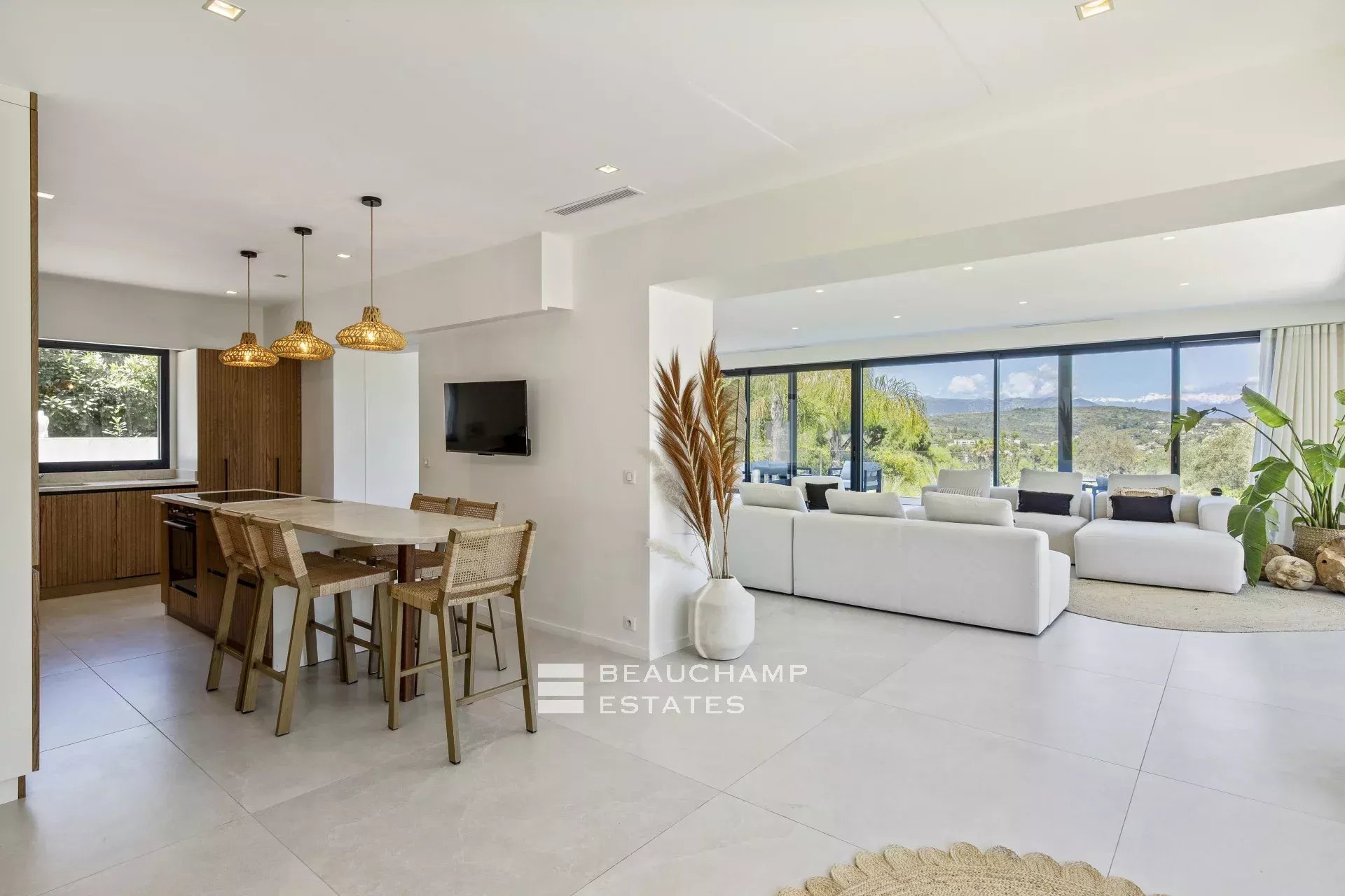 Villa contemporaine de 5 chambres au coeur d’un quartier résidentiel de Biot Contemporary 5-bedroom villa in Biot