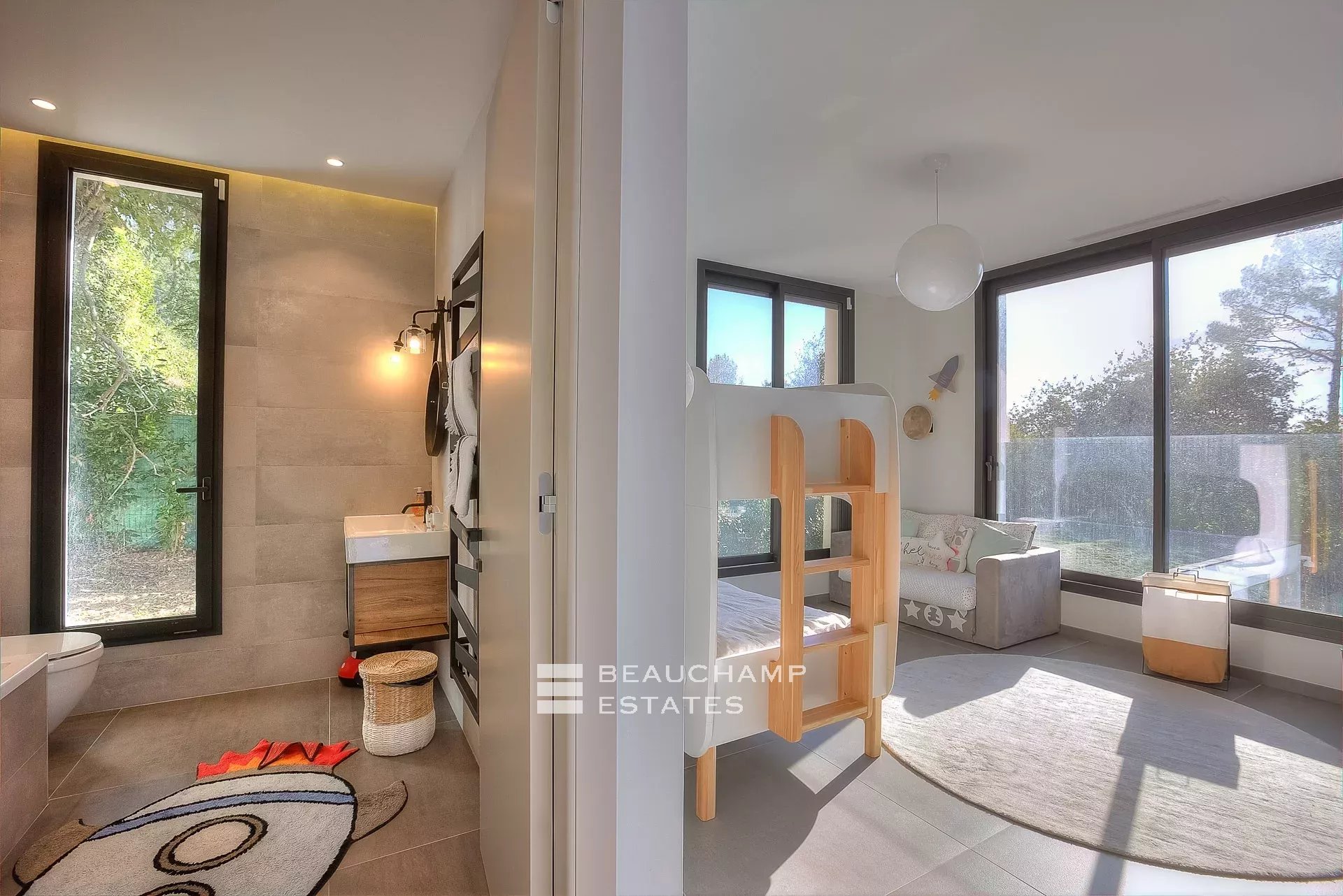 Villa contemporaine de 5 chambres dans le quartier de Mougins Castellaras Contemporary villa with 5 bedrooms in Mougins Castellaras